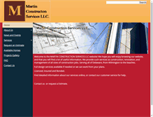 Tablet Screenshot of martincsllc.com